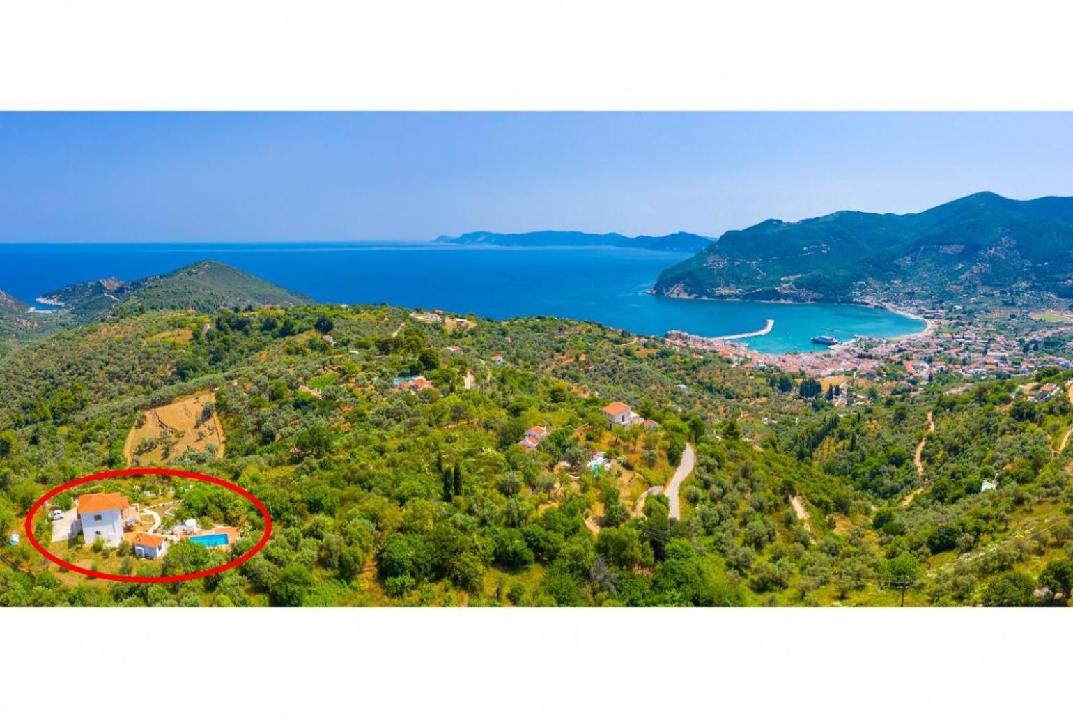 Panormos  Villa Glafki מראה חיצוני תמונה