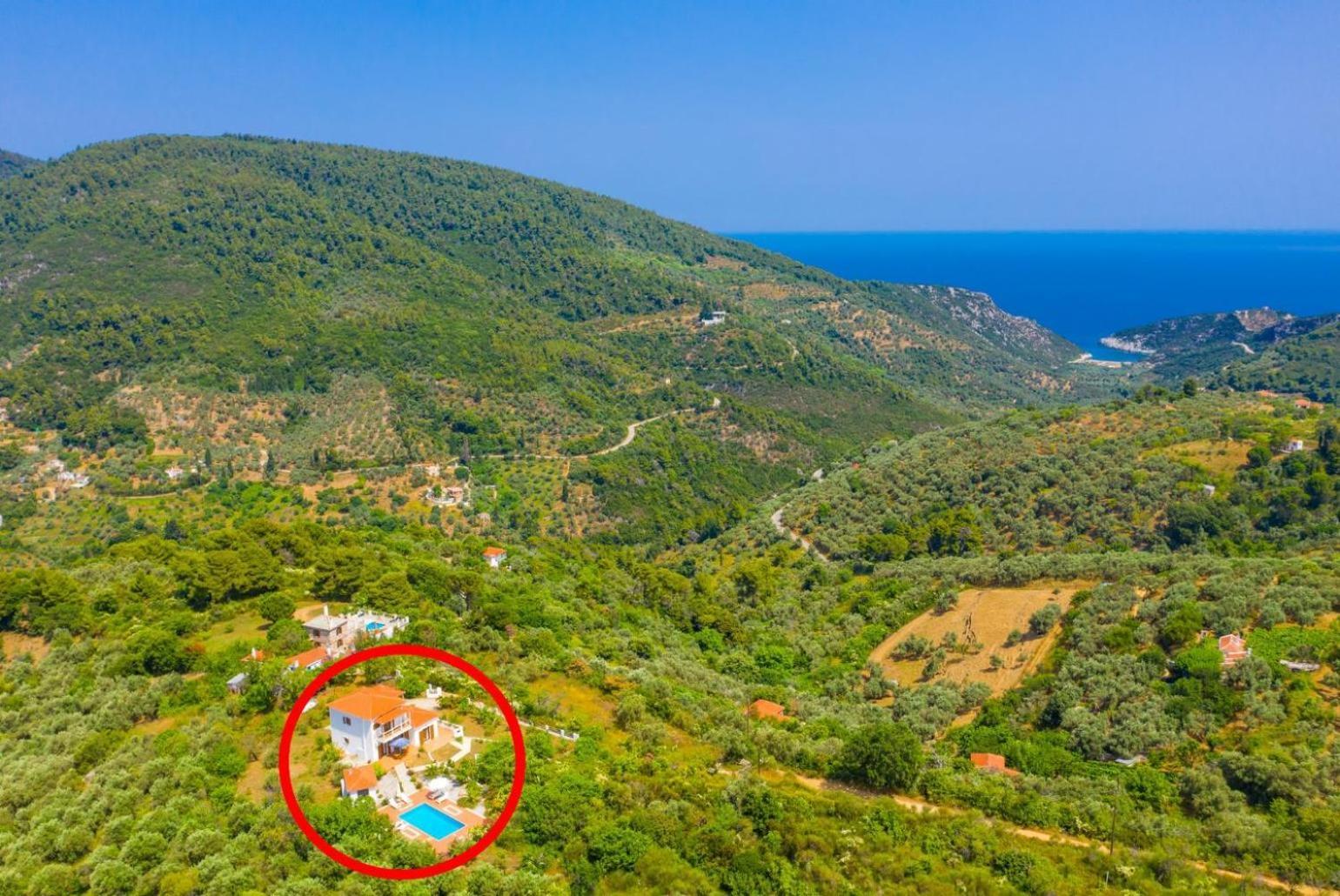 Panormos  Villa Glafki מראה חיצוני תמונה