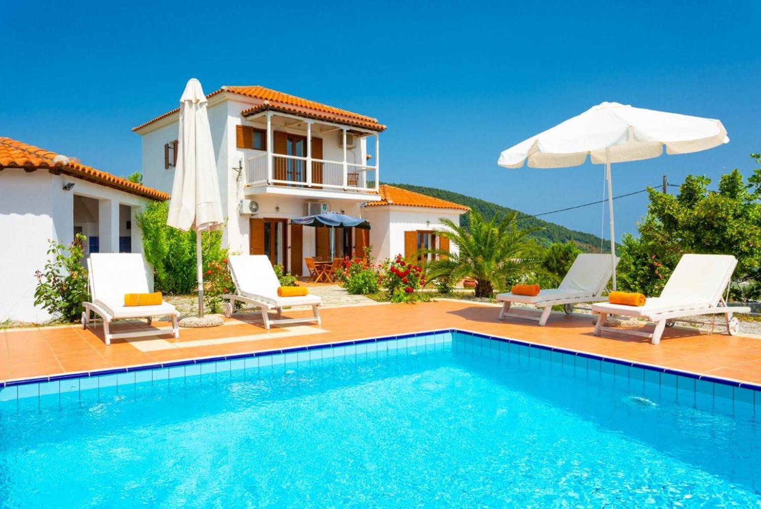 Panormos  Villa Glafki מראה חיצוני תמונה