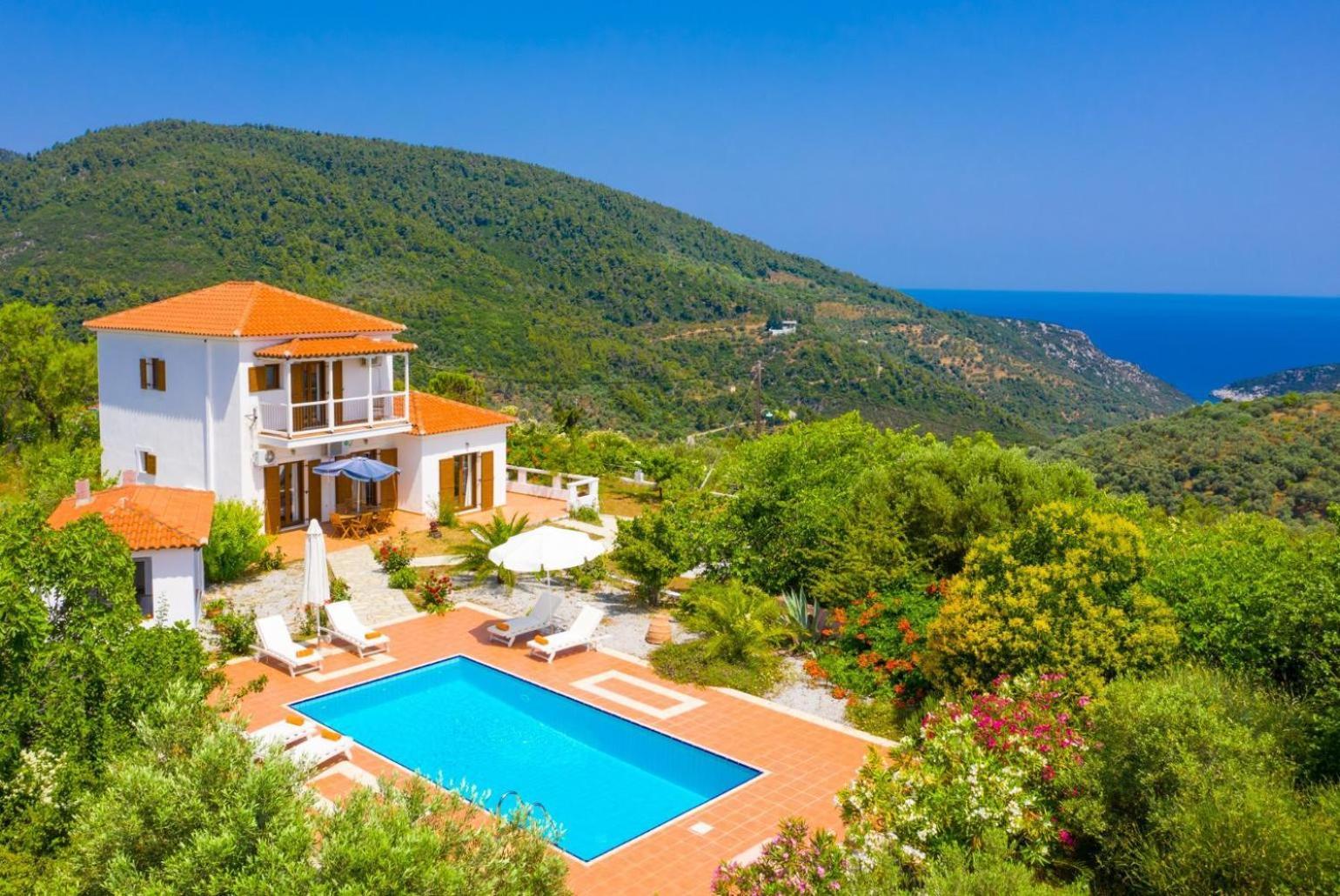 Panormos  Villa Glafki מראה חיצוני תמונה